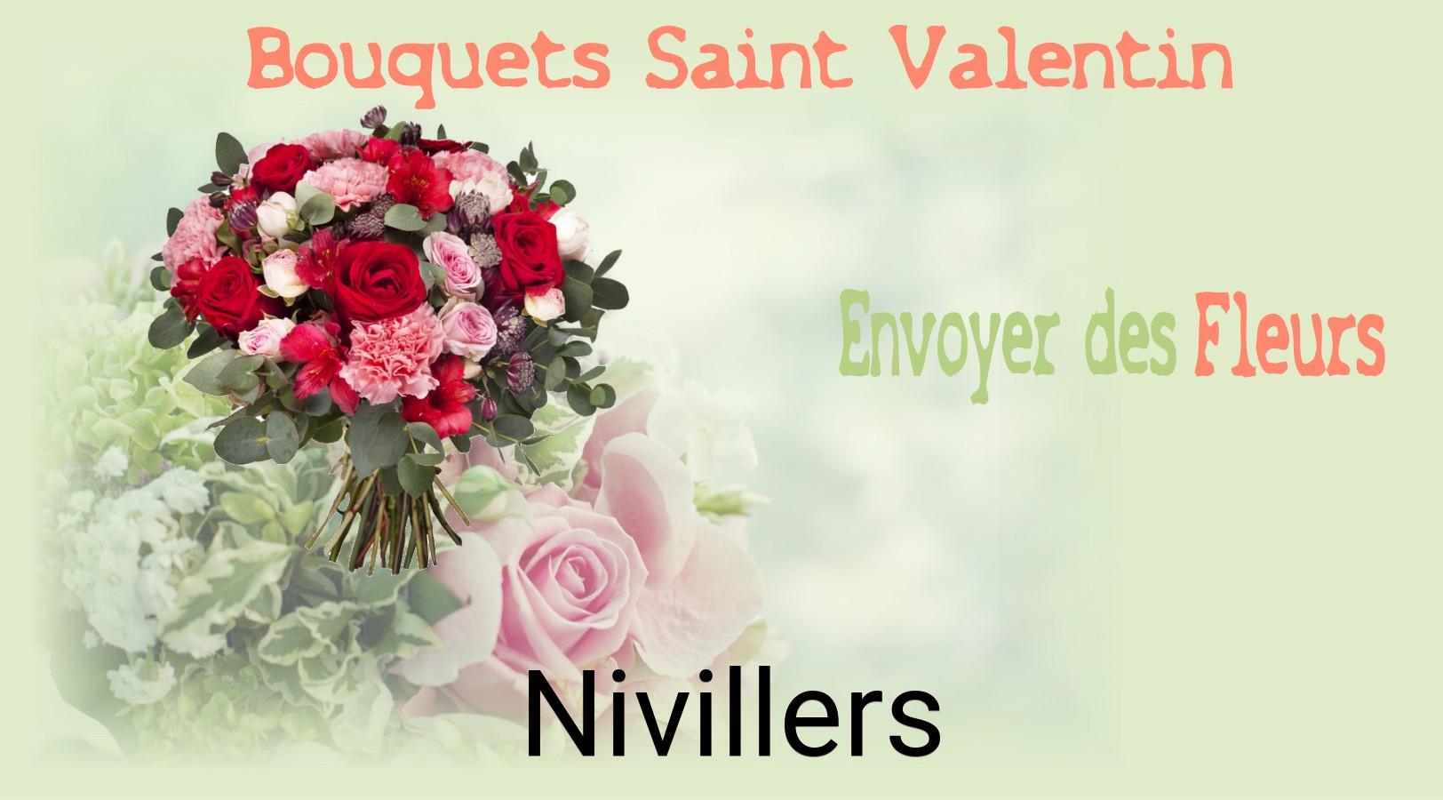 Roses de Saint-Valentin livrées à Nivillers