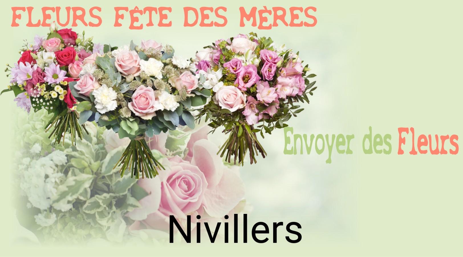 Bouquet de Fête des Mères livré à Nivillers